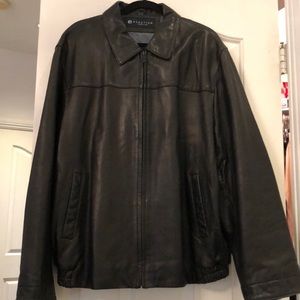 KENNETH COLE LEATHER JACKET